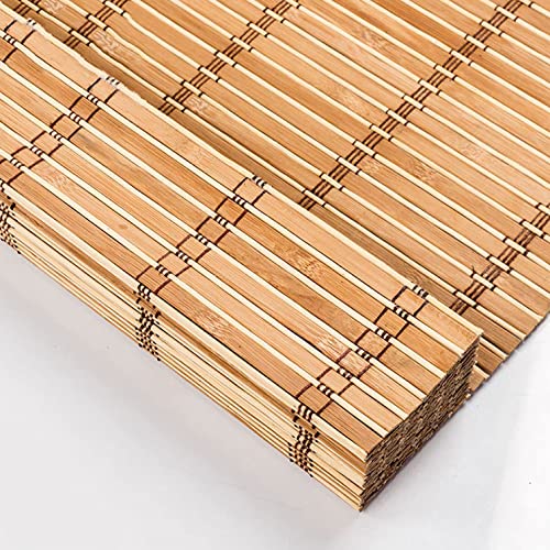 Sh000ad Retro Bambusrollo Rollo Bambus Raffrollo Sichtschutz Rollos...