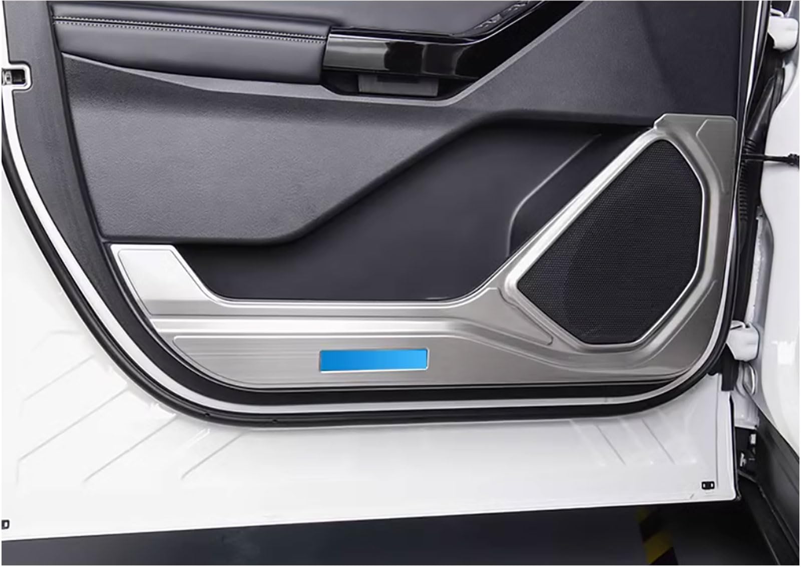 Car Accessories Compatible with Ford Explorer 2025 2024 2023 2022 2021 2020 Door Anti Kick Panel Cover Stainless — view 4