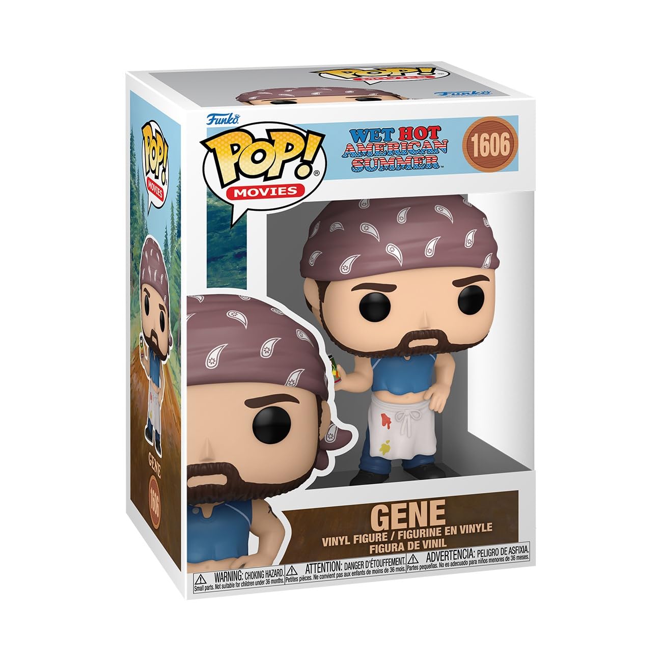 Funko Pop! Movies: WHAS, Gene With Can, Wet Hot American Summer, Collectable Vinyl Figure, Gift Idea, Official Merchandise