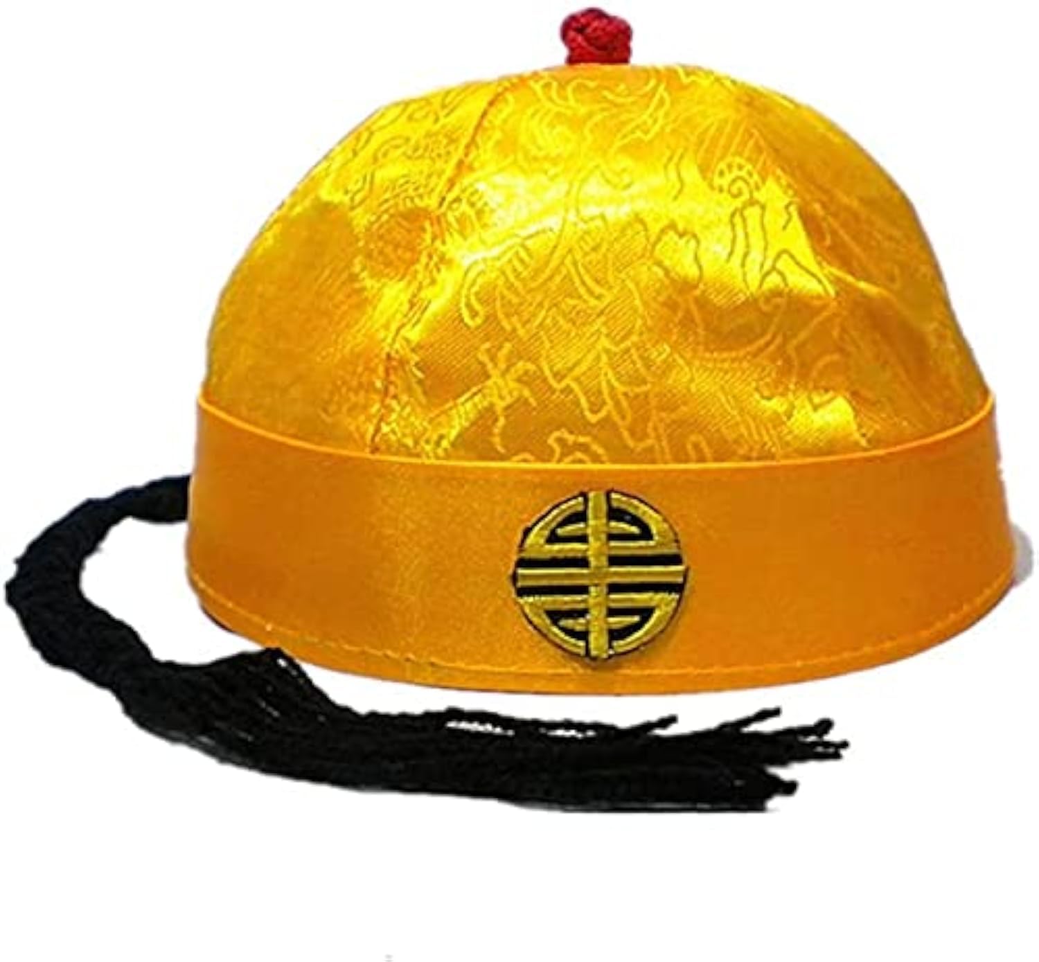YOMENOAncient Chinese Royal Emperor Hat for Kids or Men Role Play Decorative Cosplay