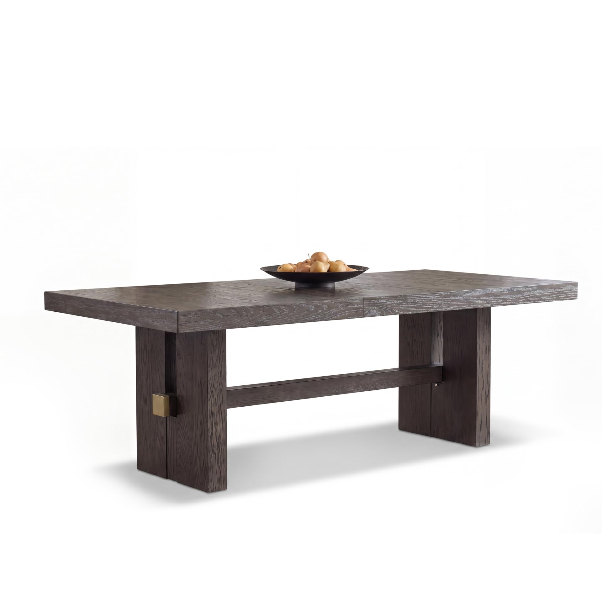 Photo 1 of ***TRUCK/TRAILER PICKUP ONLY***Signature Design by Ashley Burkhaus Extendable Dining Table, Dark Brown