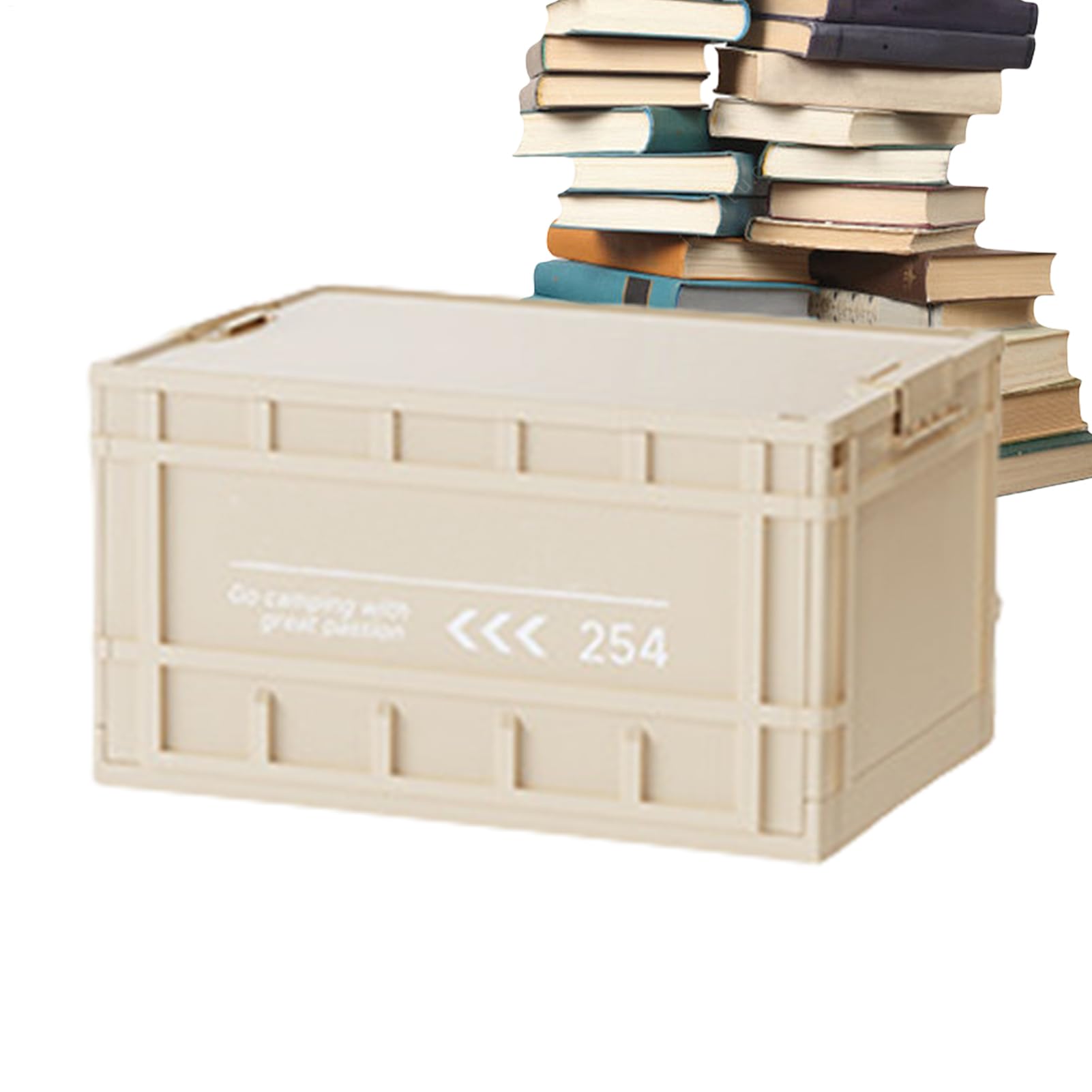 Cajas De Almacenamiento Plegables Contenedor Organizador Resistentes