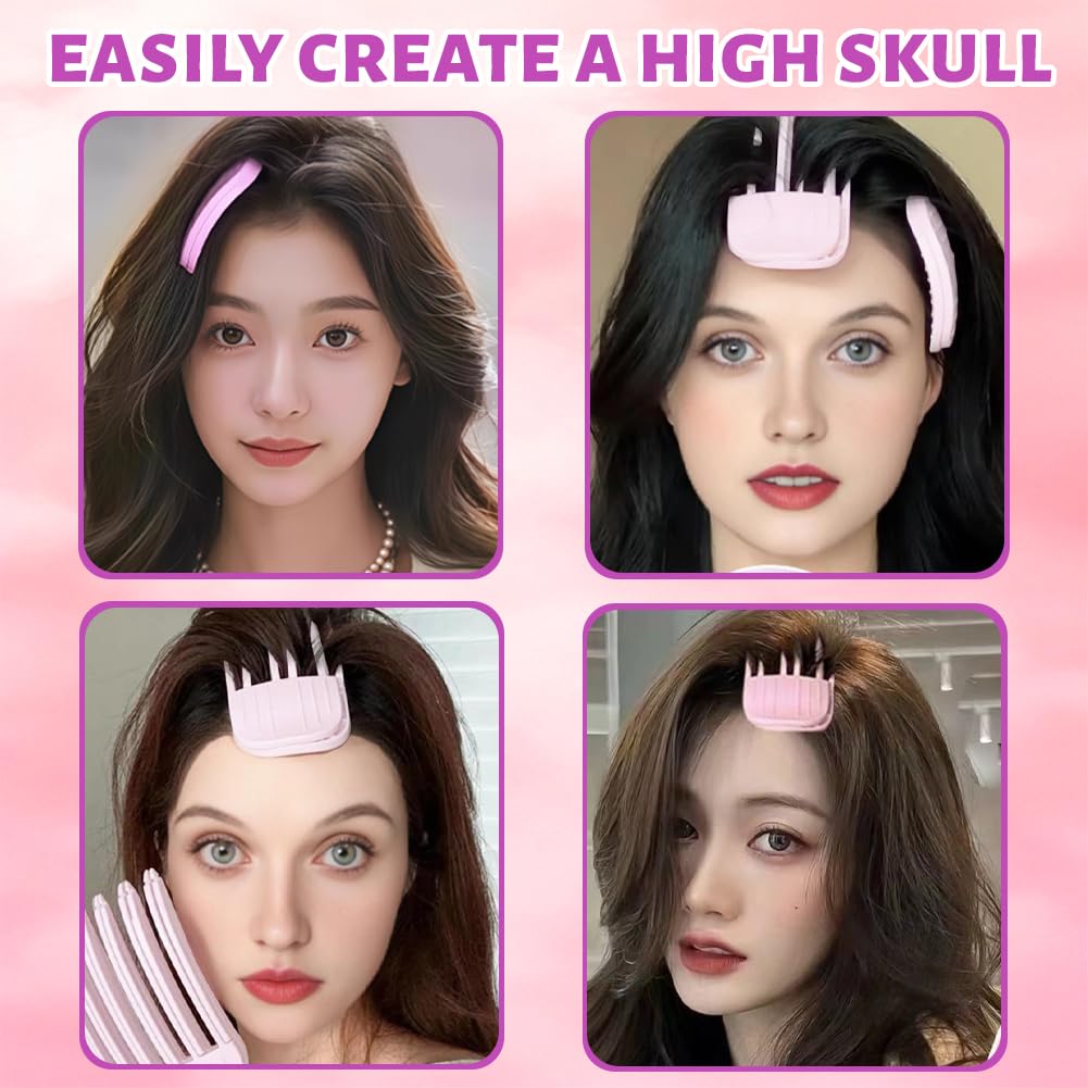 Aucuu 2 Pezzi Pettine per capelli, Clip Della Radice Del Volume, Pettine Per Radici Volume Dei Capelli Ricci, Fermagli per Capelli Volumizzanti Radici, Volume Della Radice Dei Capelli