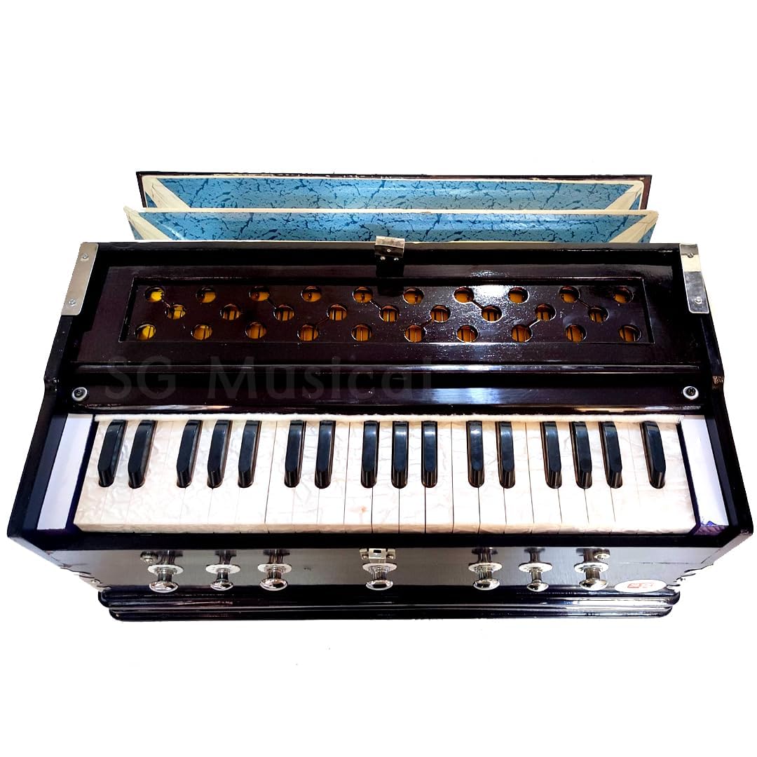 Sgmusical Harmonium Musical Instrument 39 Keys 7 Stopper Jaali