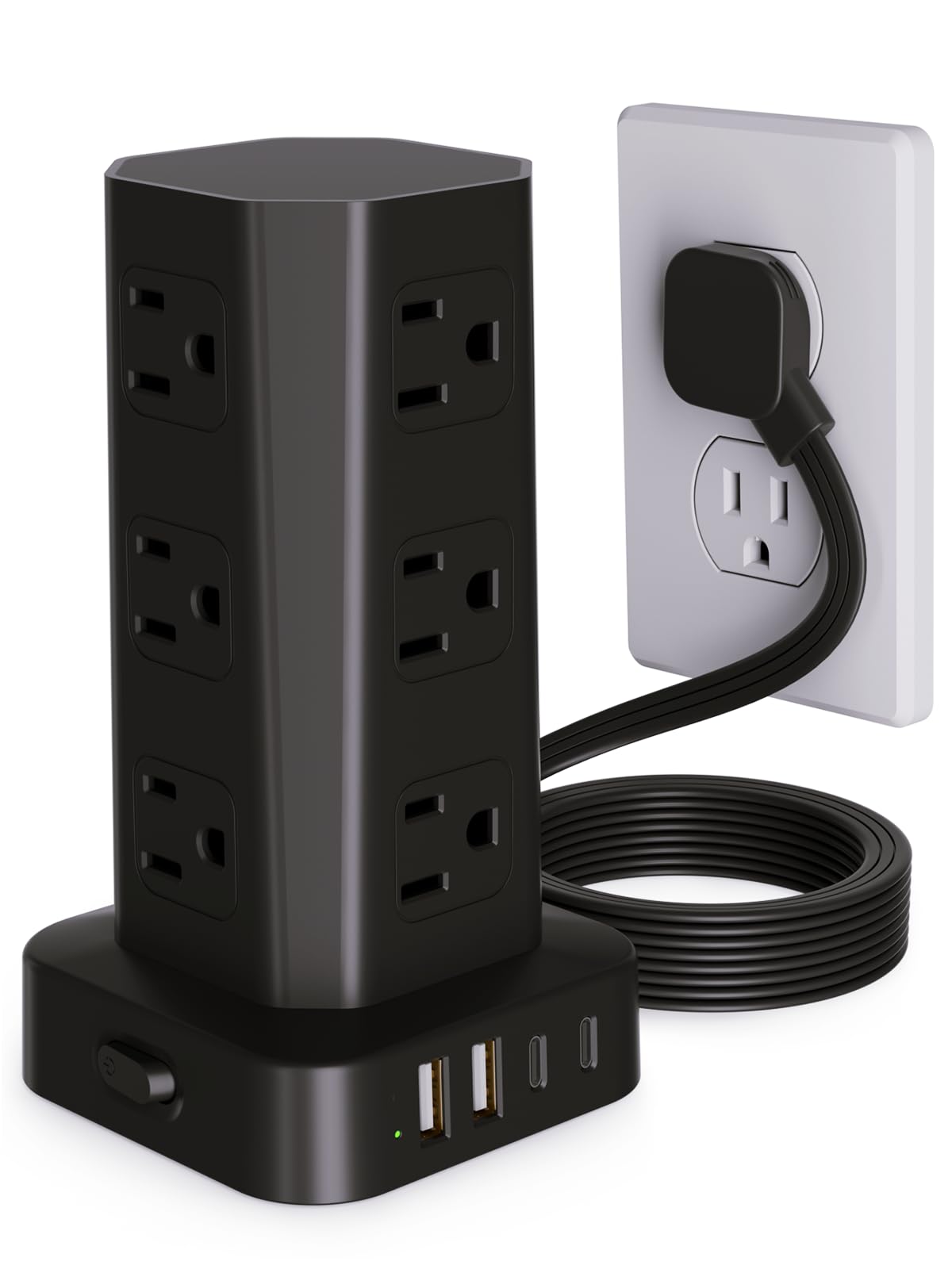 Pink Surge Protector Tower - 16 USB Outlets! -15 Pink Surge Protector Tower - 16 USB Outlets! -15
