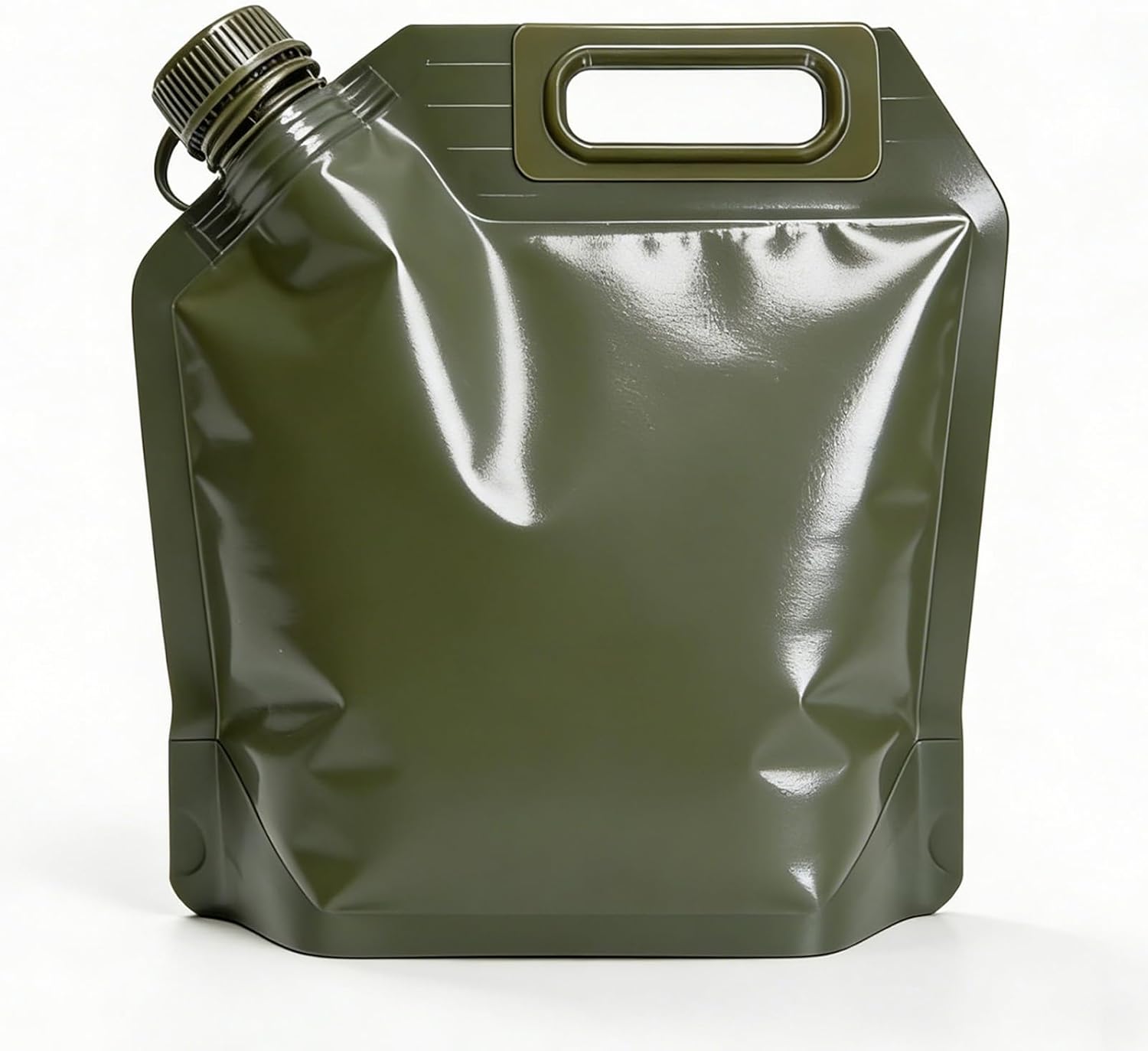 Portable and Foldable Fuel Bladder/bag, Available in 5L and 10L Sizes. Ldeal for Self-Driving Trips, Motorcycles, and RVs as a Backup Fuel Container. Suitable for Outdoor Camping, Long-Distance Travel, and Emergency Situations. (5L)
