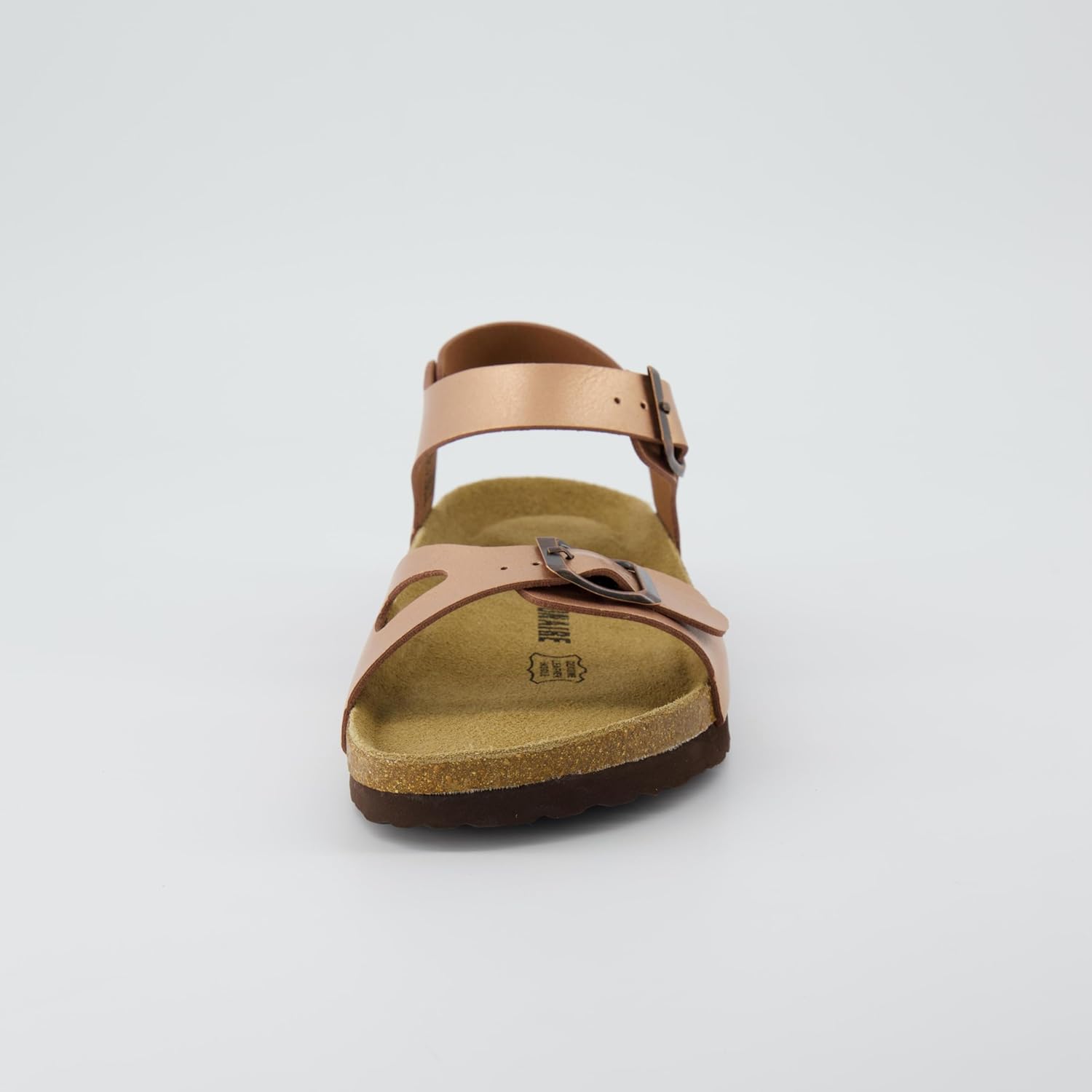 CUSHIONAIRE Women's Lauri Cork footbed Sandal with +Comfort