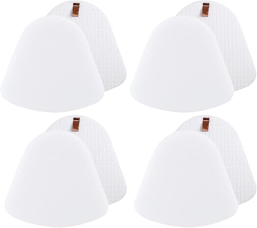 4 Kit de filtros de espuma y fieltro para recambio de filtro Shark Vacuum Navigator Lift Away ZU503AMZ, NV350, NV351, NV352, NV355, NV356E, NV360,