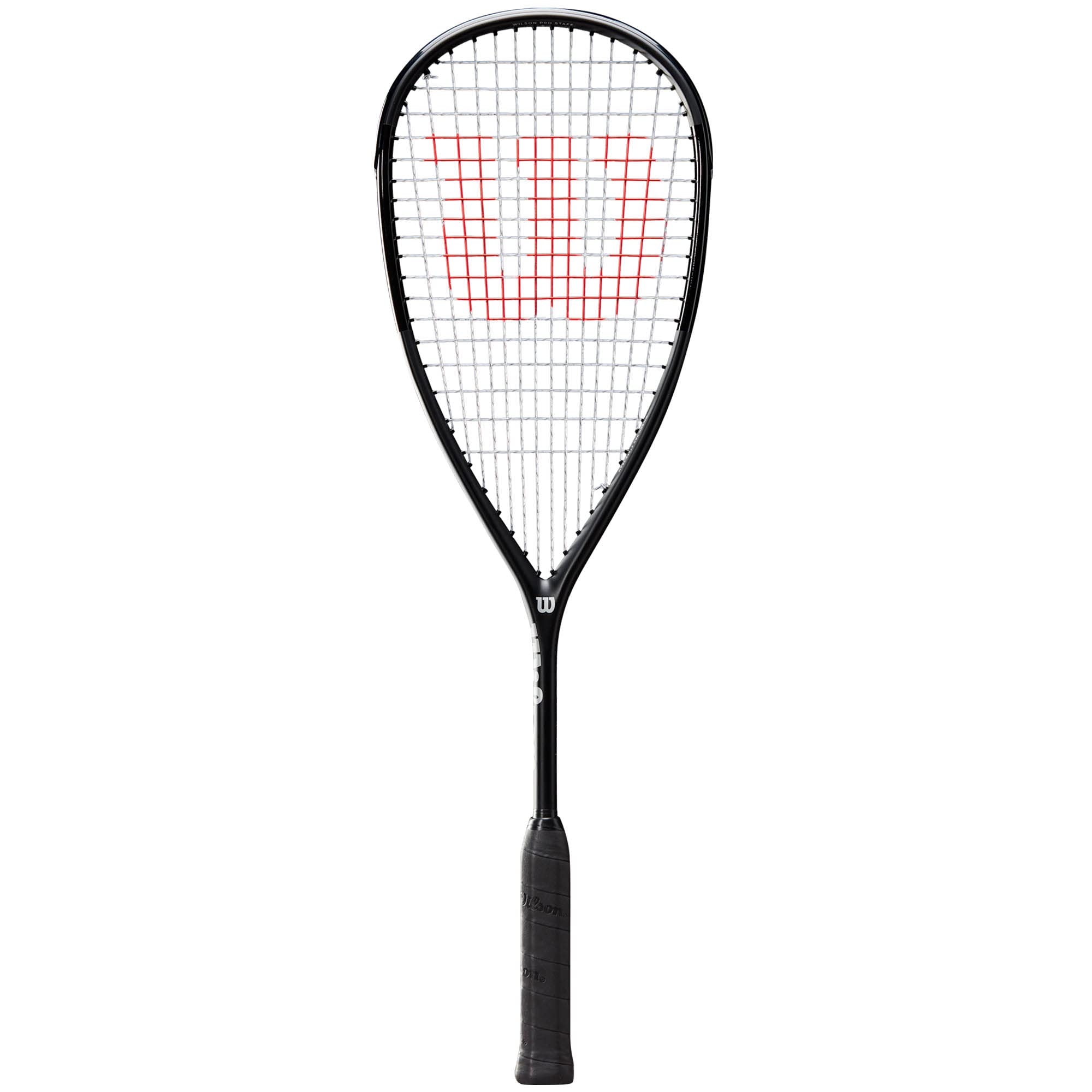 Wilson Squash Racchetta Pro Staff Team, Unisex, Manico Pesante, Nero, WR031010H0
