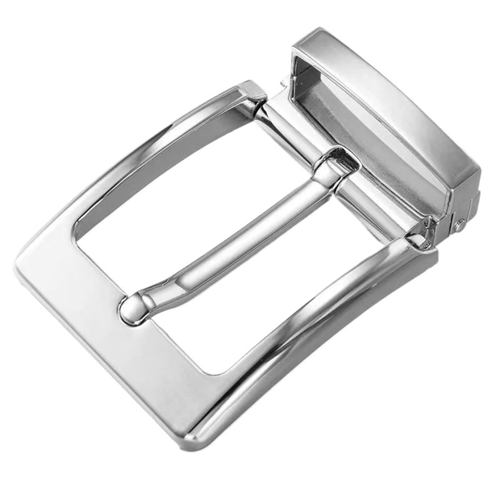 8 pezzi 40 mm fibbia for cintura da uomo in metallo fibbie ad ardiglione clip fai te in pelle artigianato jeans accessori for 3, cm-3,9 cm di larghezza Per Cinghie