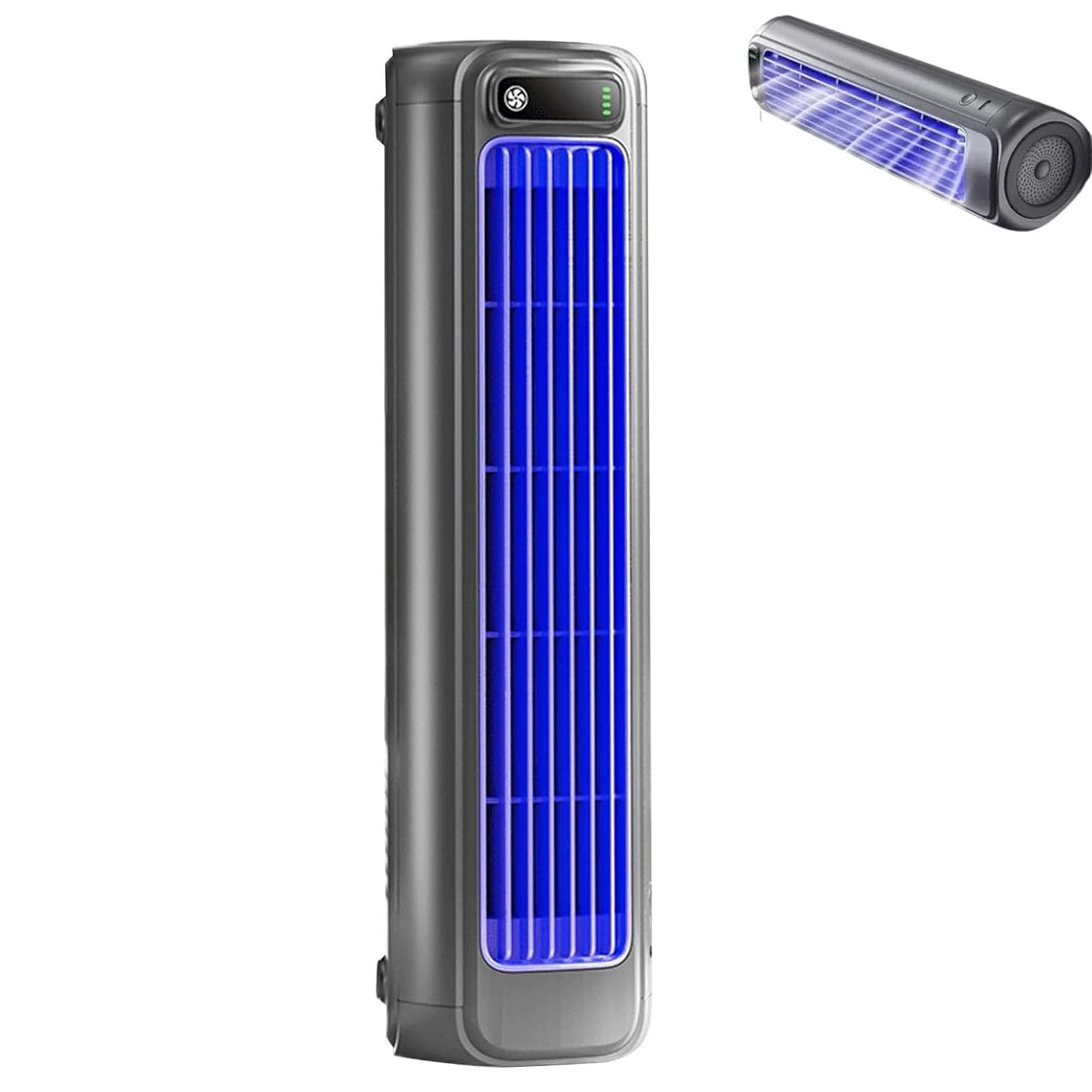 Solyball Air Conditioner, Solyball Cooling Ace, 3 Speed Adjustment, 90° Oscillation for Bedroom Home Kitchen Office (Gray)