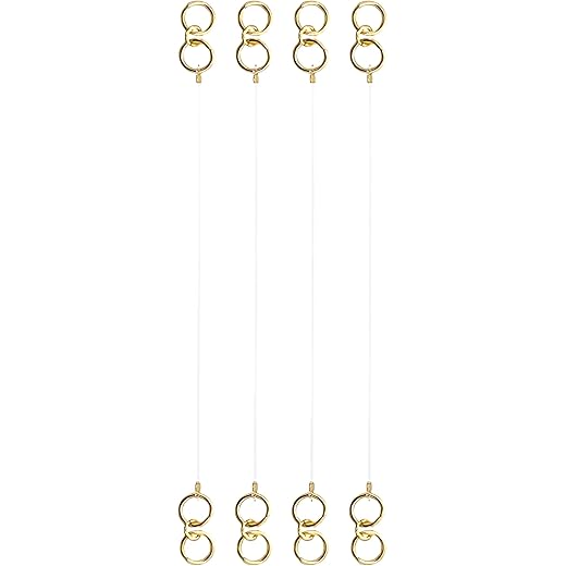 Invisible Elastic Earring Support - 4 Pcs