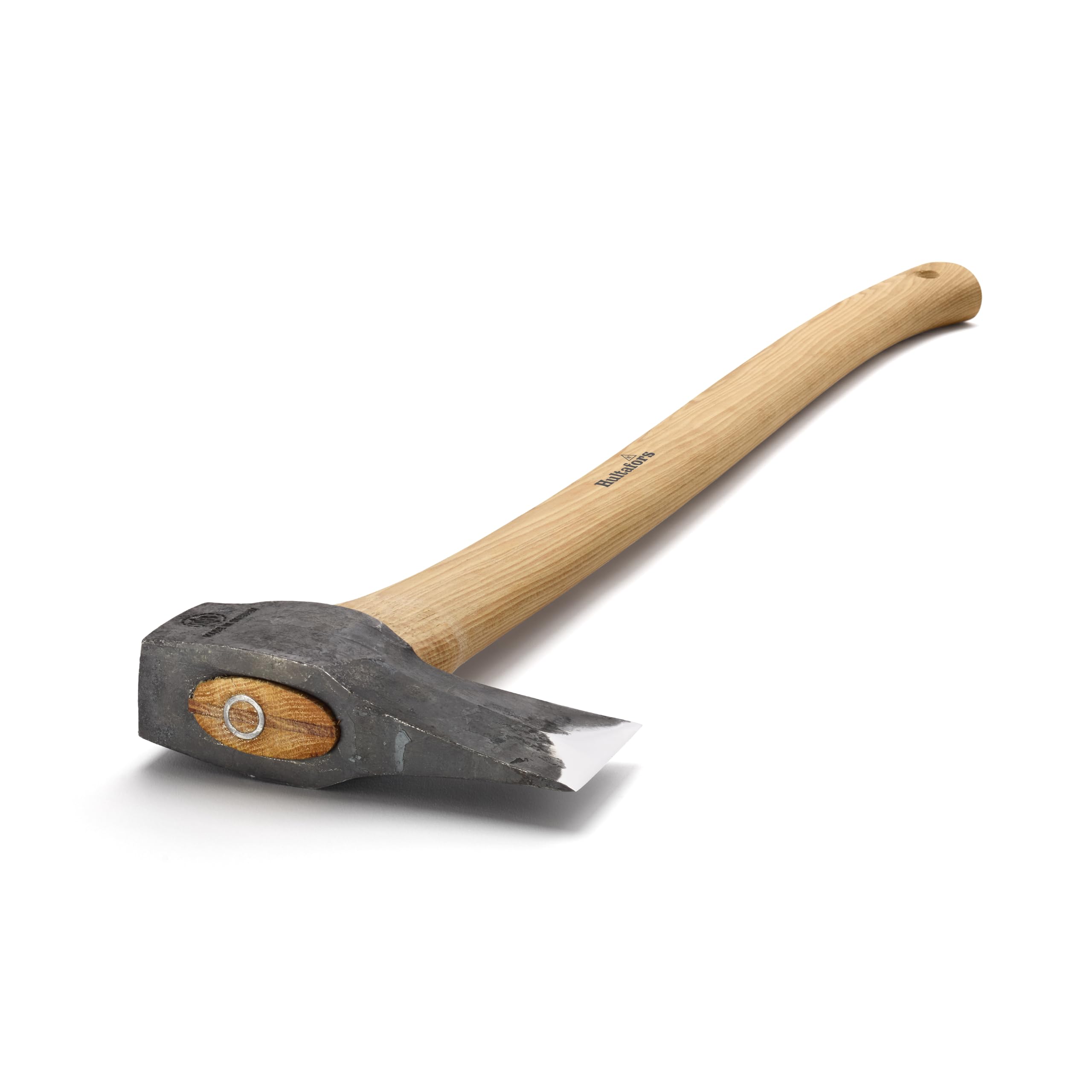 Handgeschmiedete Spaltaxt Kvillinge 795mm aus schwedischem Stahl I Hultafors I Geschmiedet in Schweden I 1900g Kopfgewicht I Premium Axt mit Holzstil & inkl.Lederschutz I Nachschleifbar I 841790