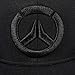 JINX Overwatch Blackout Stretch-Fit Baseball Hat, Black, Adult Size