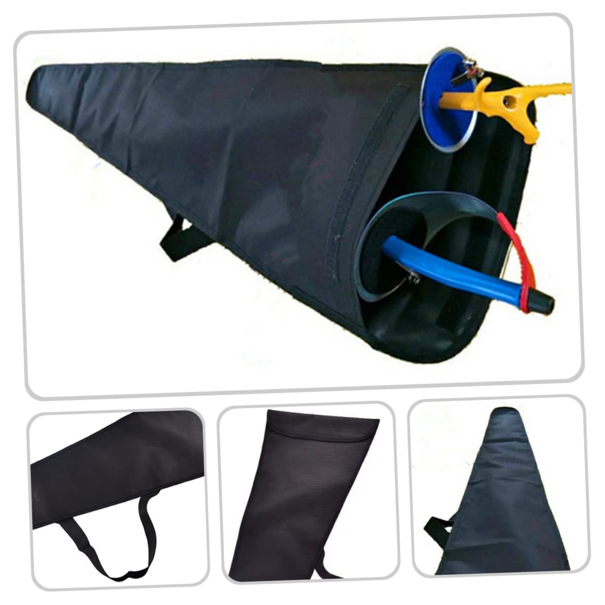 ARTSEWPLY Portable Double Bag for Daily Use Fencing Pouch Convenient Storage for Fencing Multi-function Design Reusable Easy to Open