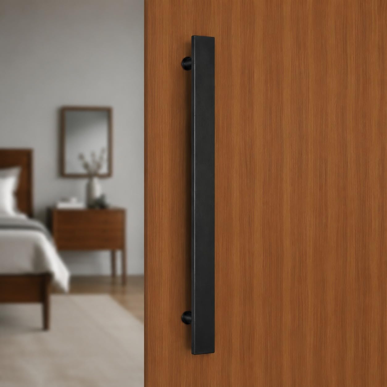 Xpert Plain & Classic Black Finish (24 Inches) Stainless Steel Main Door Handle (Pack of 1) Door Handles for Main Door-image-15