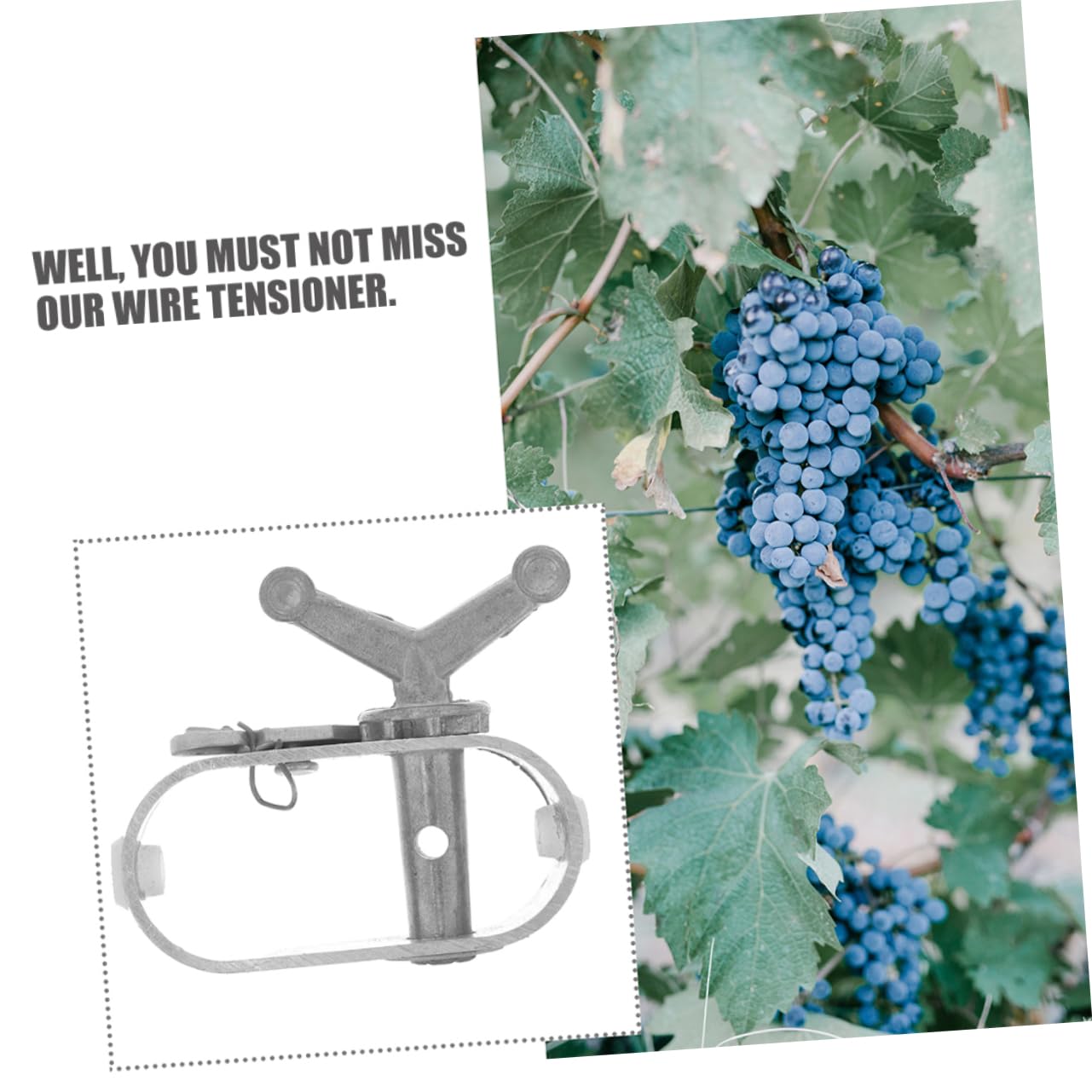 Levemolo Tightener for Wire Rope Rope Tightener Cable Tensioner for Outdoor Use