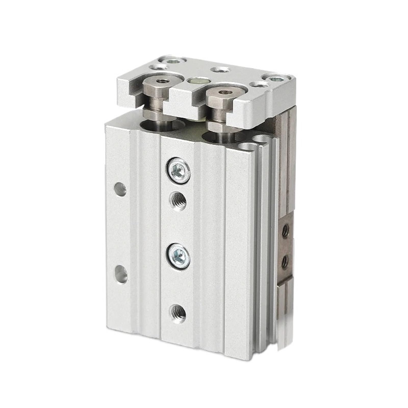 Vérin pneumatique double tige MXQ6 course 30mm pour table coulissante