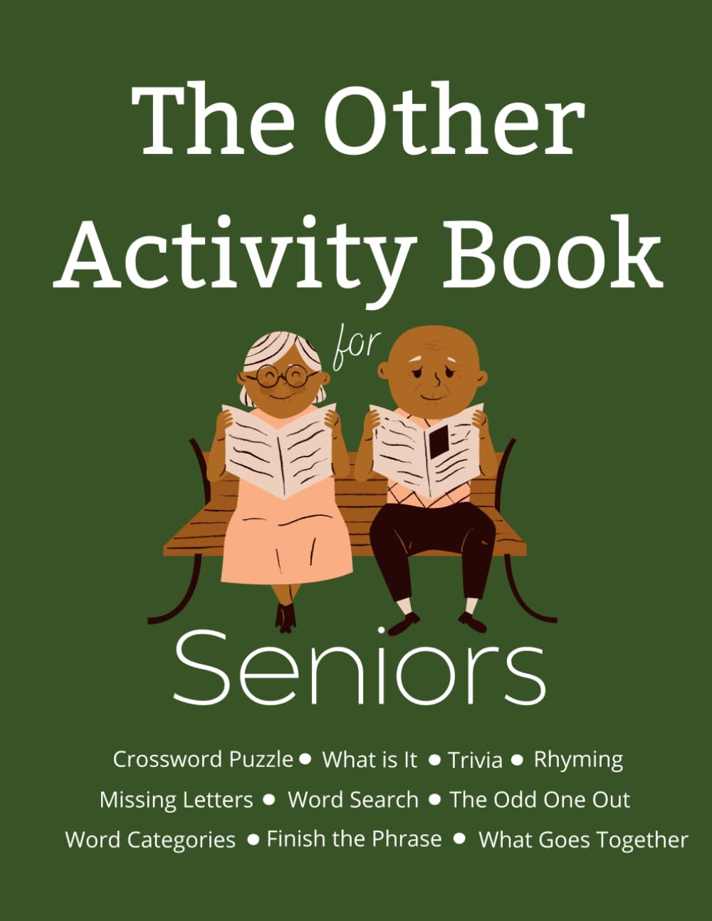The Other Activity Book for Seniors: Easy Dementia Activities, Low Vision, Dementia Workbook, Alzheimer's Activities
