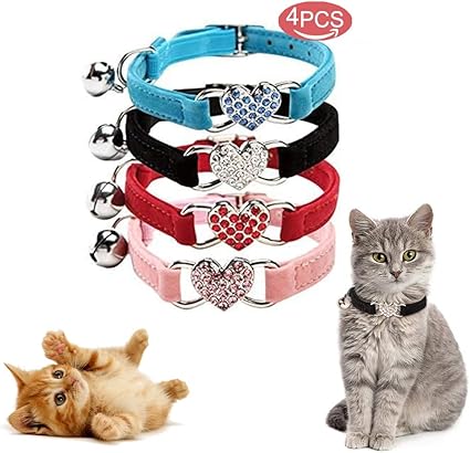 Cat collar with bell uk Clearance