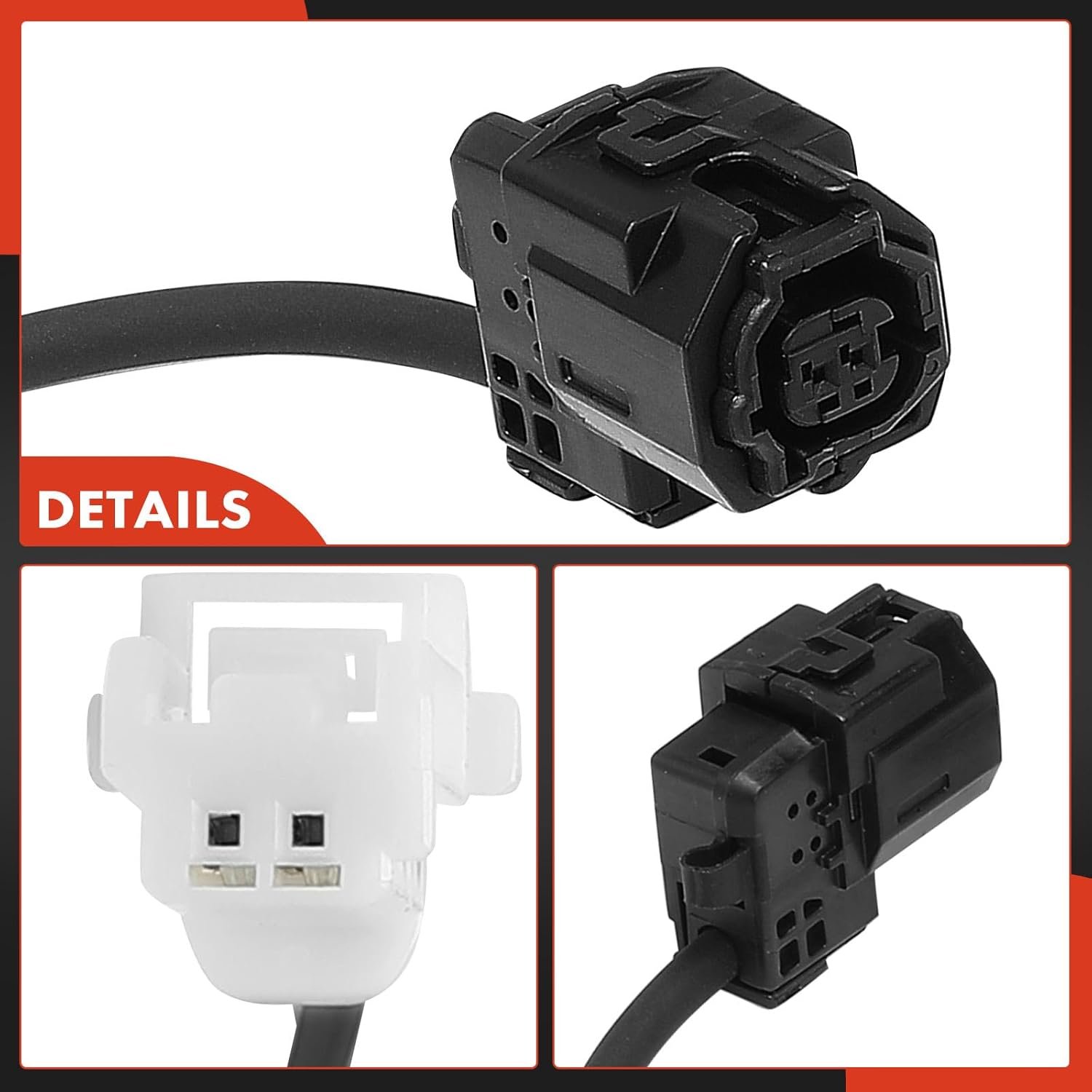 A-Premium Wire Harness for Rear Right ABS Wheel Speed Sensor Compatible with Toyota Models - Prius C 2012-2019, Yaris 2012-2014 - Without Sensor
