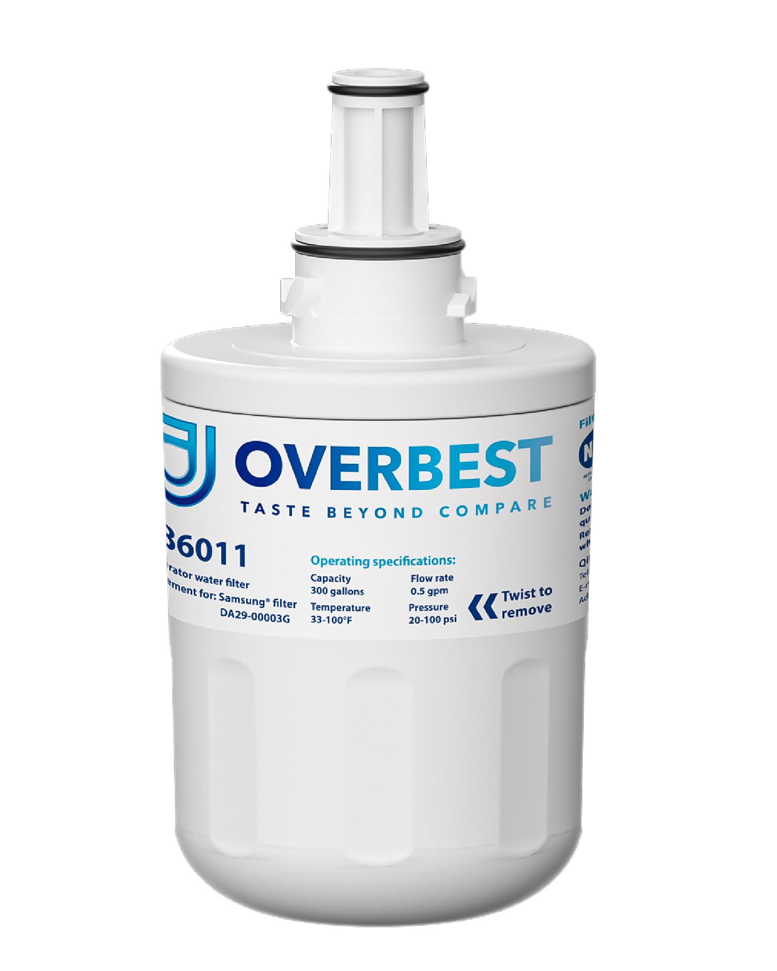 user_add6969b様 Amazon.com: Overbest OB6011 Refrigerator Water Filter, Replacement