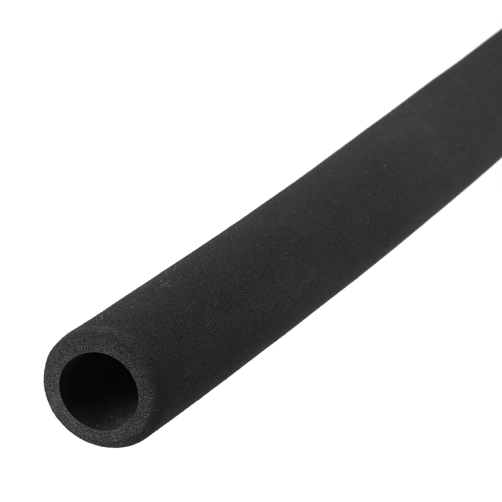DMiotech 2 Pack 21mm ID x 5mm Thick 19.5" Black Foam Grip Wrap Closed Cell Foam Tubing Non-Slip for Utensil Tools Handle Support