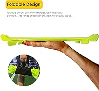 Vista 6 de YXXSDP Estragos de agilidad de velocidad ligera para entrenamiento, juego de obstáculos de entrenamiento de obstáculos ajustable portátil