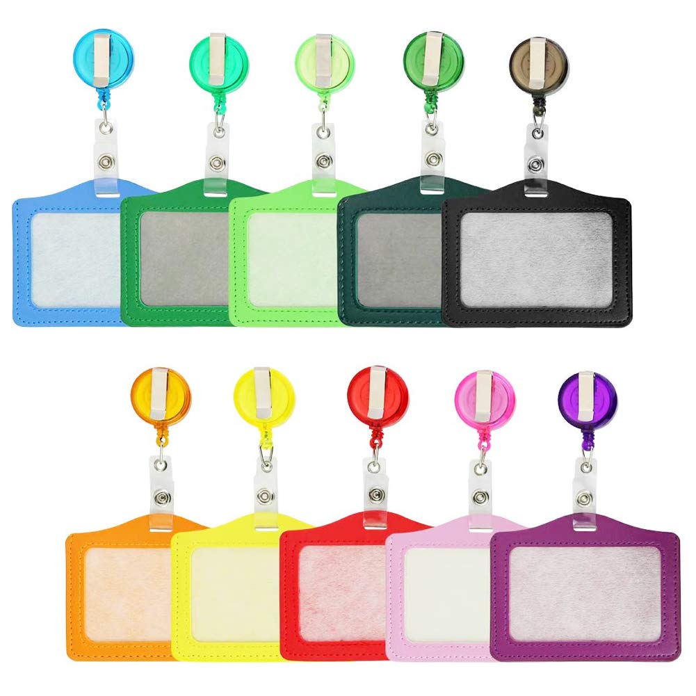 Lot De 2 Porte-cartes Réutilisables En Peluche Avec Porte-clés - Format 8,5x12,5 Cm - Pour Photos, Badges, Cartes De Travail - Mignon Style Coréen