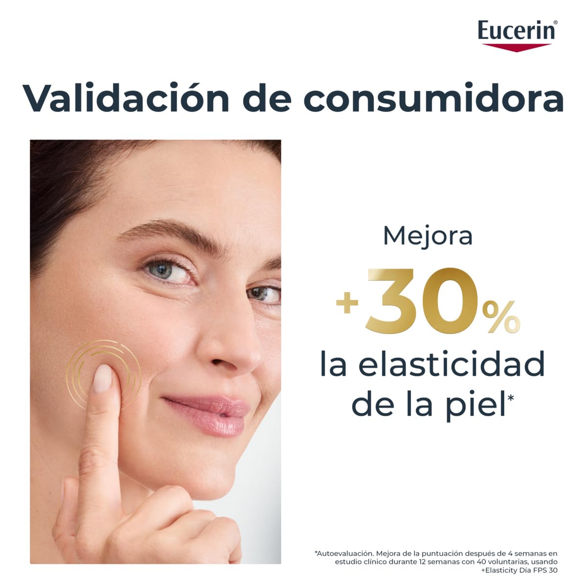 Eucerin Hyaluron-Filler + Elasticity Crema de Día FPS 30 (50 ml), crema antiedad y antiarrugas, fórmula con Thiamidol, Collagen Elastin Complex y Ácido Hialurónico, para todo tipo de pieles