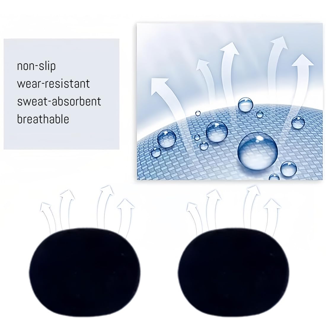 JEYORZY Toppa per Riparazione Scarpe, 12 pezzi toppe adesive ripara buchi scarpe - per punta e tallone di sneakers e tacchi alti - patch scarpe, Riparare Buchi e Strappi su Sneakers e Altre Scarpe