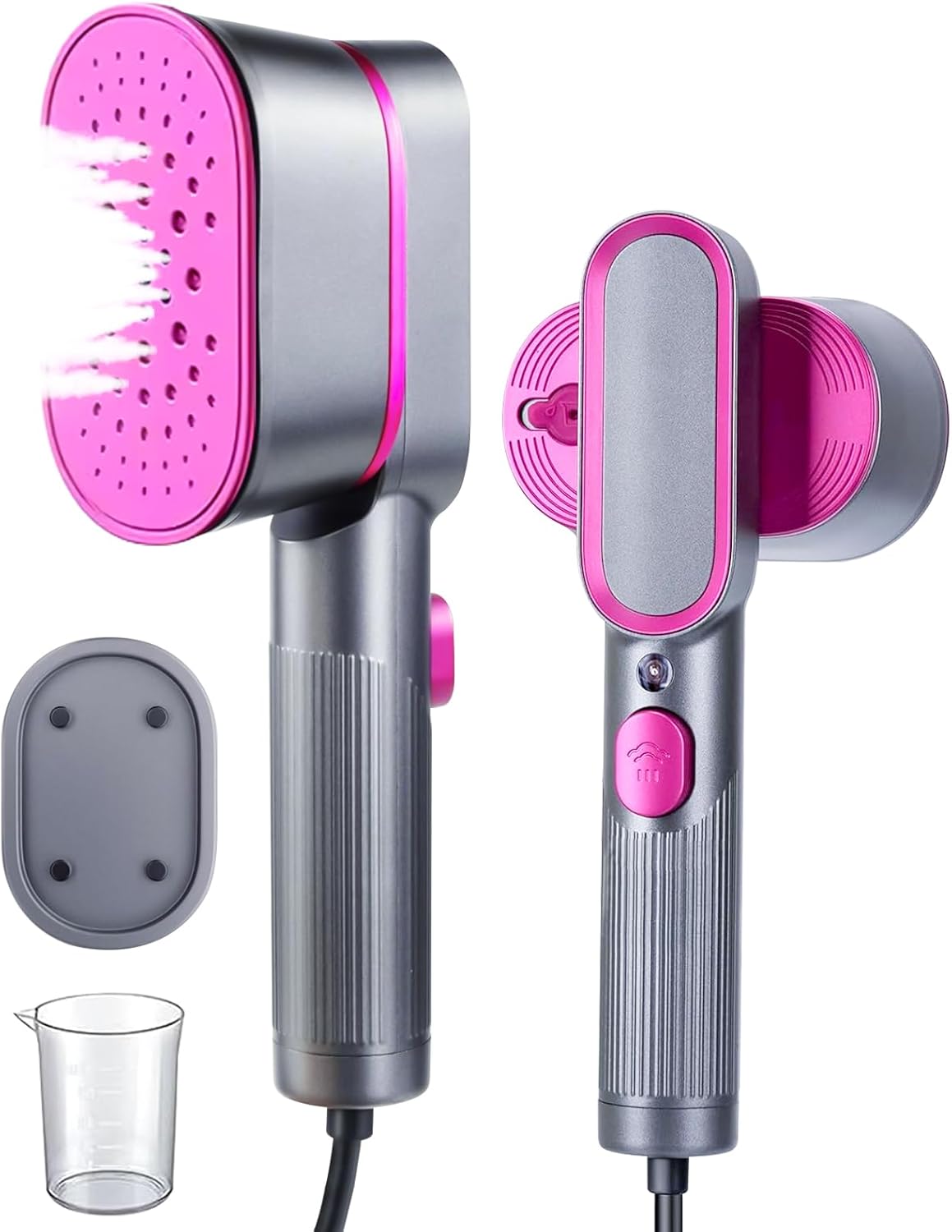 Lastest Portable Steamer for Clothes, 110V 2 In 1 Clothes Steamer, 9s Heat Up Travel Size Portable Garment Steamer Iron, Large handheld for US/CA/Japan Traveling Lastest Portable Steamer for Clothes, 110V 2 In 1 Clothes Steamer, 9s Heat Up Travel Size Portable Garment Steamer Iron, Large handheld for US/CA/Japan Traveling