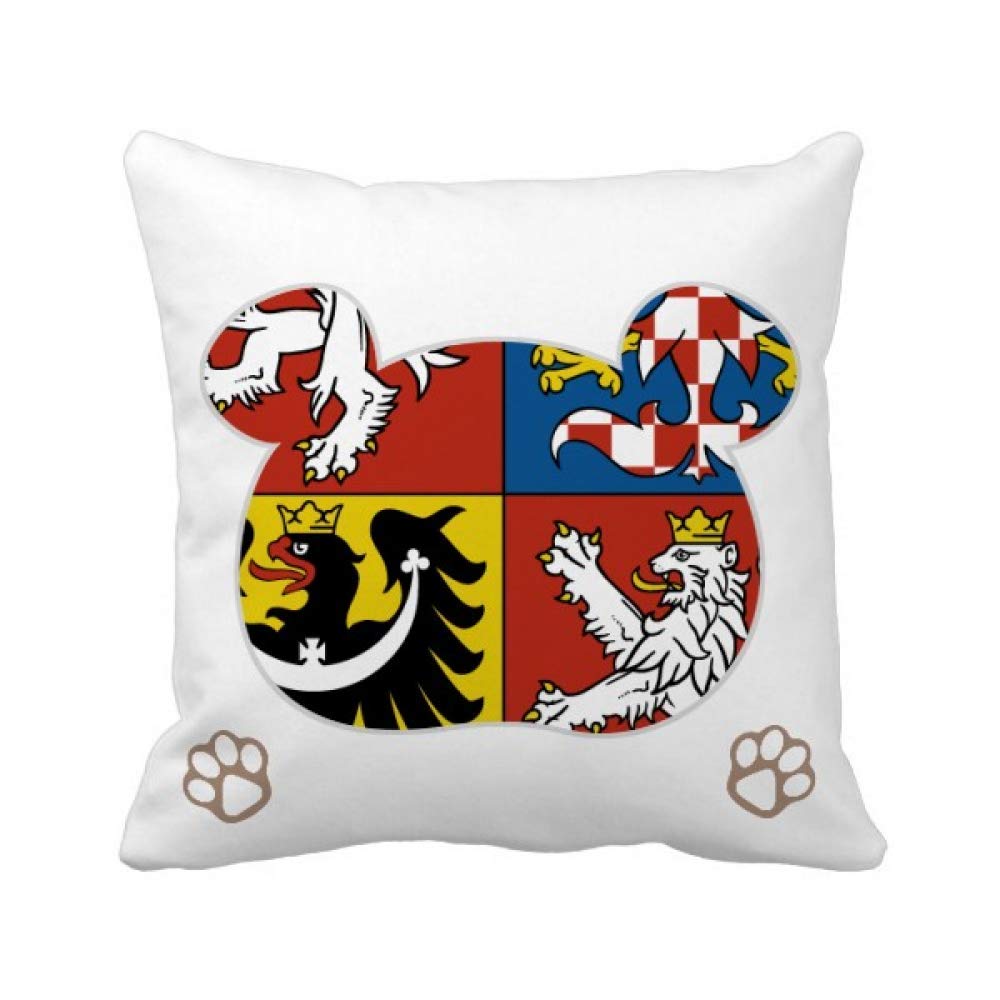Housse de coussin tchèque idée cadeau originale pour expatrié