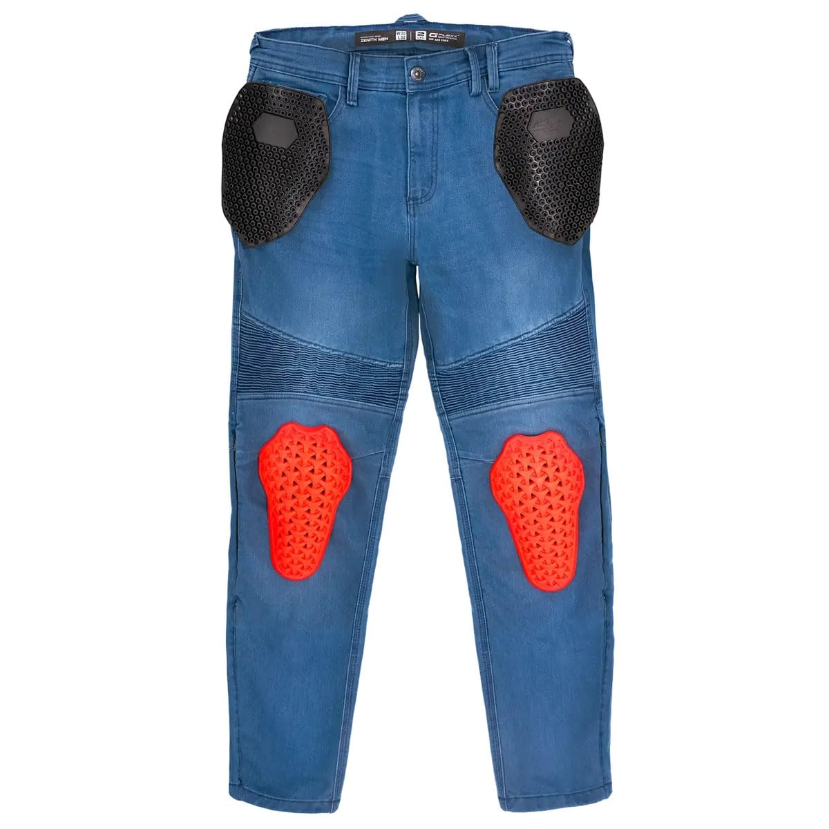SHIMA Zenith Jeans Moto Hombre Mujer Protectores GFLEXX Homologado Ajustado Textile Vaqueros Urbano Pantalón Protección