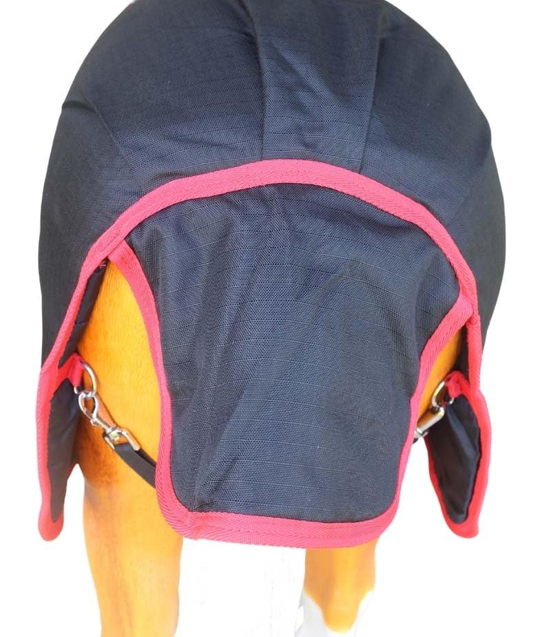 Image of Challenger 1200D Miniature Weanling Donkey Pony Horse Foal Winter Blanket Red BLK 51946