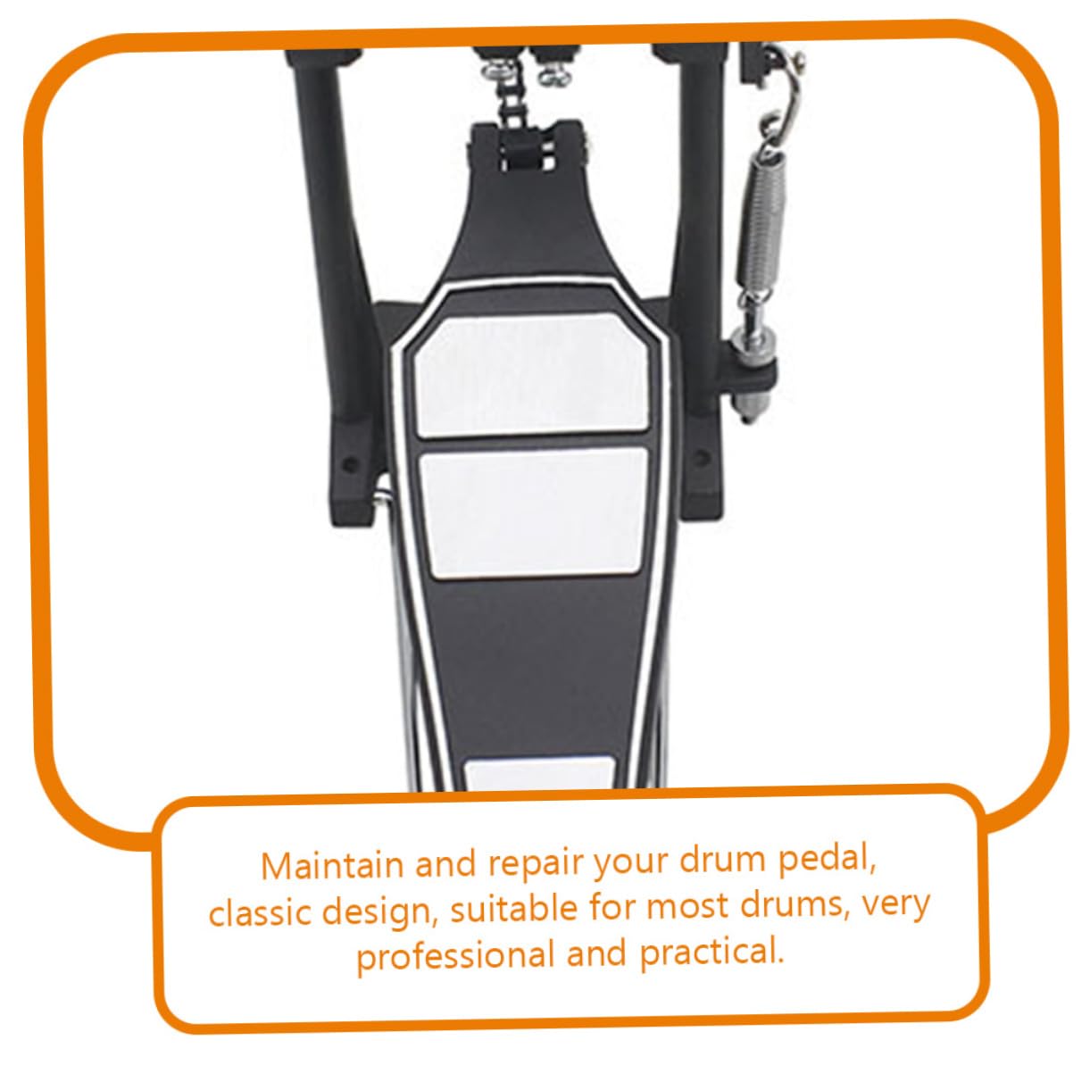 SHOWERORO Per Grancassa Heavy Duty Accessorio Per Batteria Musicisti Jazz e Appassionati Percussioni
