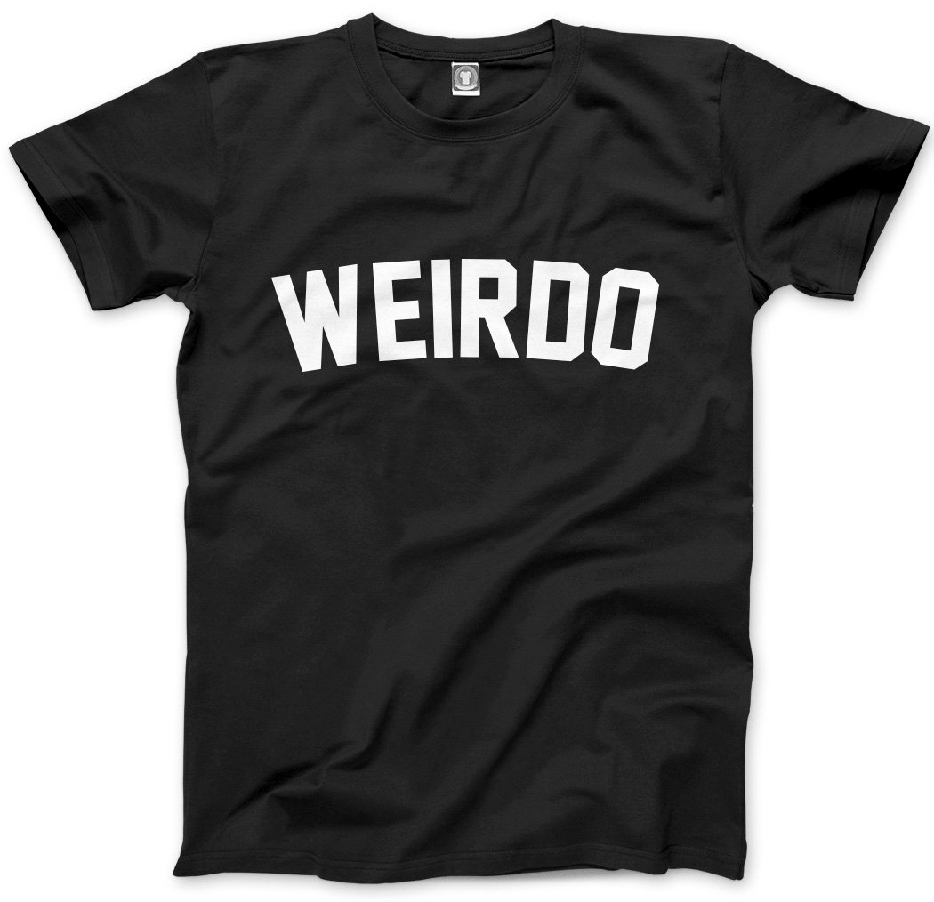 Hotscamp Men's Black Weirdo Unisex T-Shirt - XX-Large