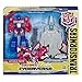 Transformers Toys Cyberverse Spark Armor Optimus Prime Action Figure - Combines with Sky Turbine Spark Armor Vehicle to Power Up - for Kids Ages 6 and Up, 5.75-inch