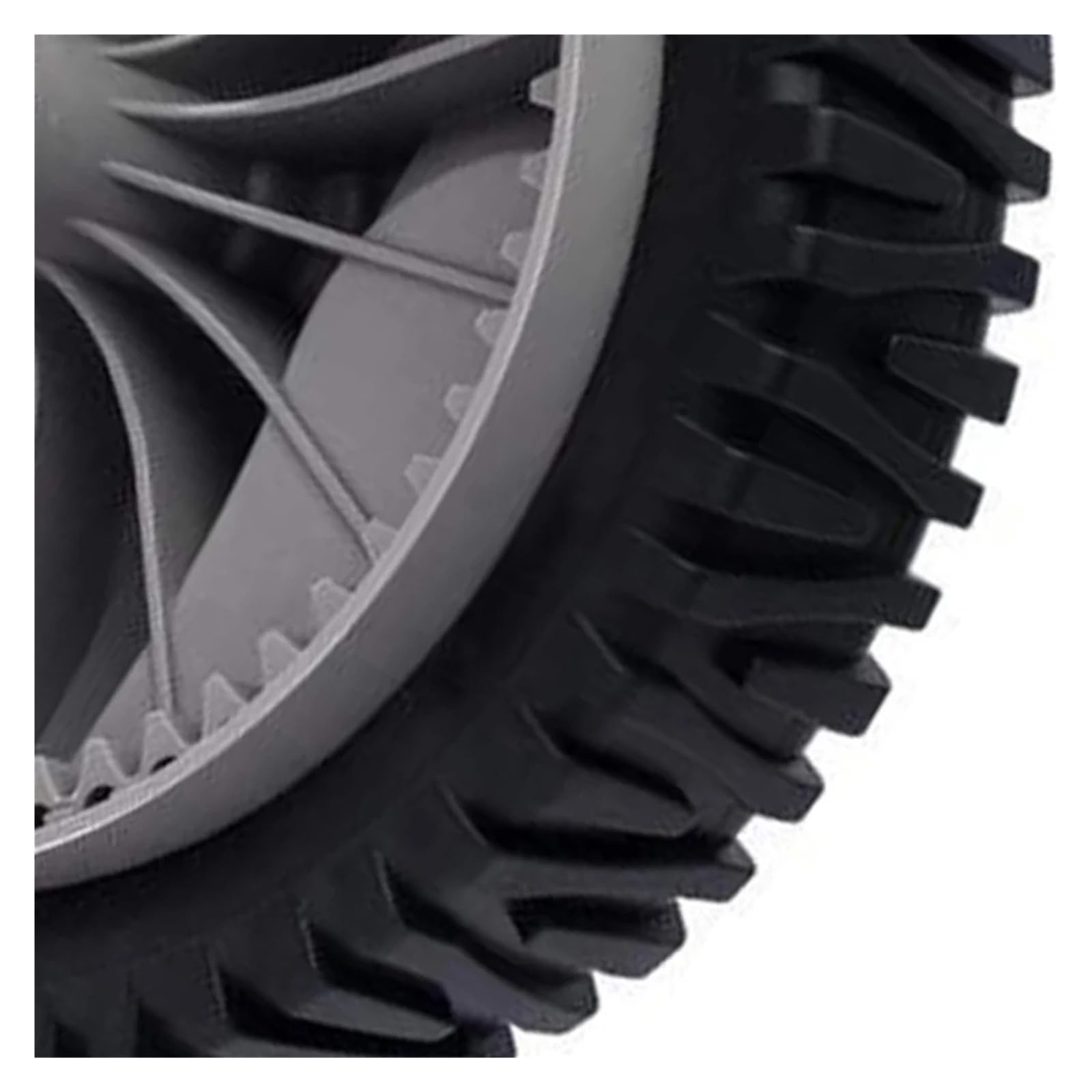Ruedas delanteras, compatible con CRAFTSMAN, cortacesped de 8 pulgadas | modelos de empuje, diametro de 8 pulgadas, ancho 1-3/4 pulgadas, 53 dientes, instalacion rapida