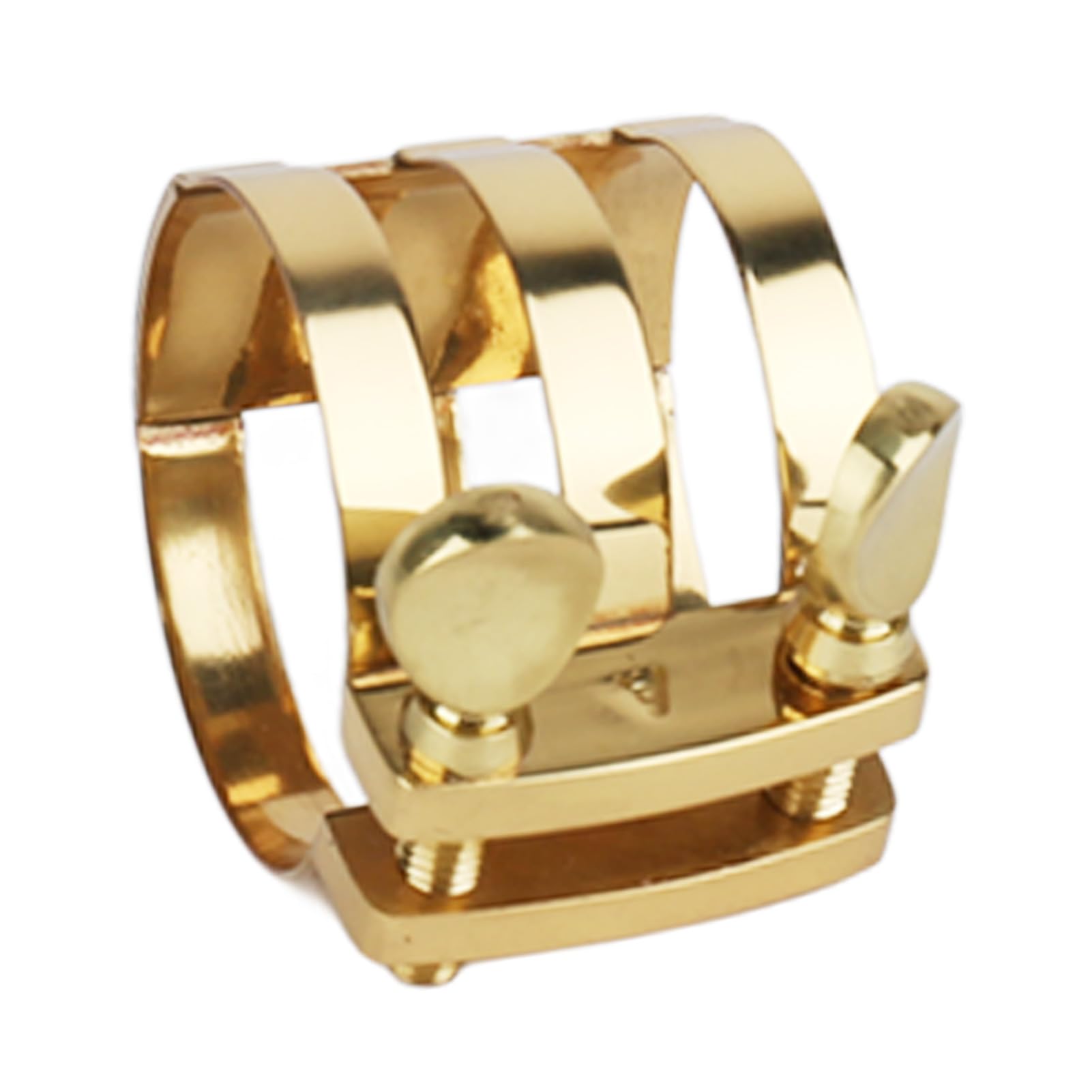 Legatura per Sassofono Contralto, Durevole ABS Bocchino per Legatura Chiusura per Sax Clip Accessori per Parti di Strumenti Musicali
