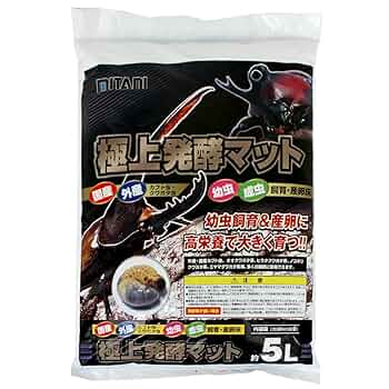 Amazon | ミタニ 極上発酵マット 5L 昆虫 昆虫マット