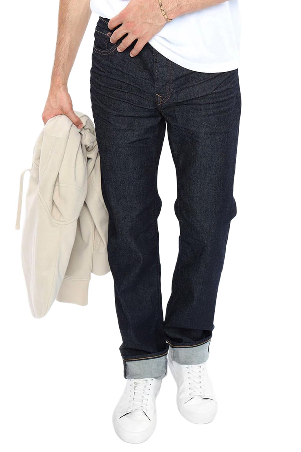 american eagle Men Navy Airflex+ Original Straight Jeans-picture-11