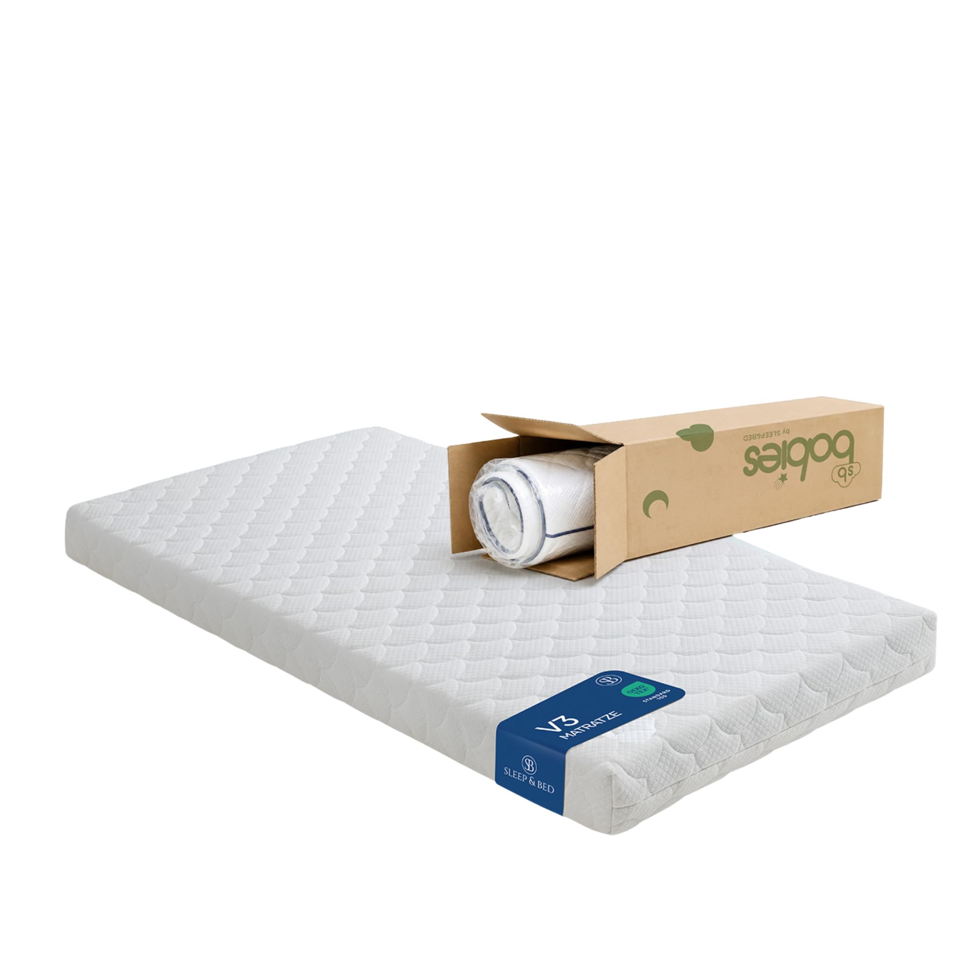 SLEEP&BED Baby matratze 70 x 140 Kindermatratze für Babybett Atmungsaktive