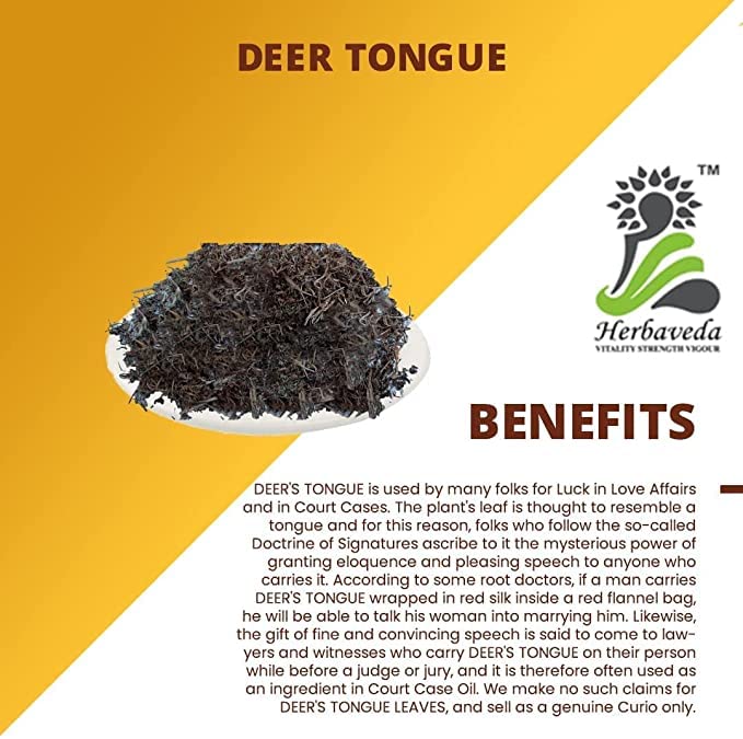 ROSEVILLA Deer Tongue Root herb 200g | for Good Luck