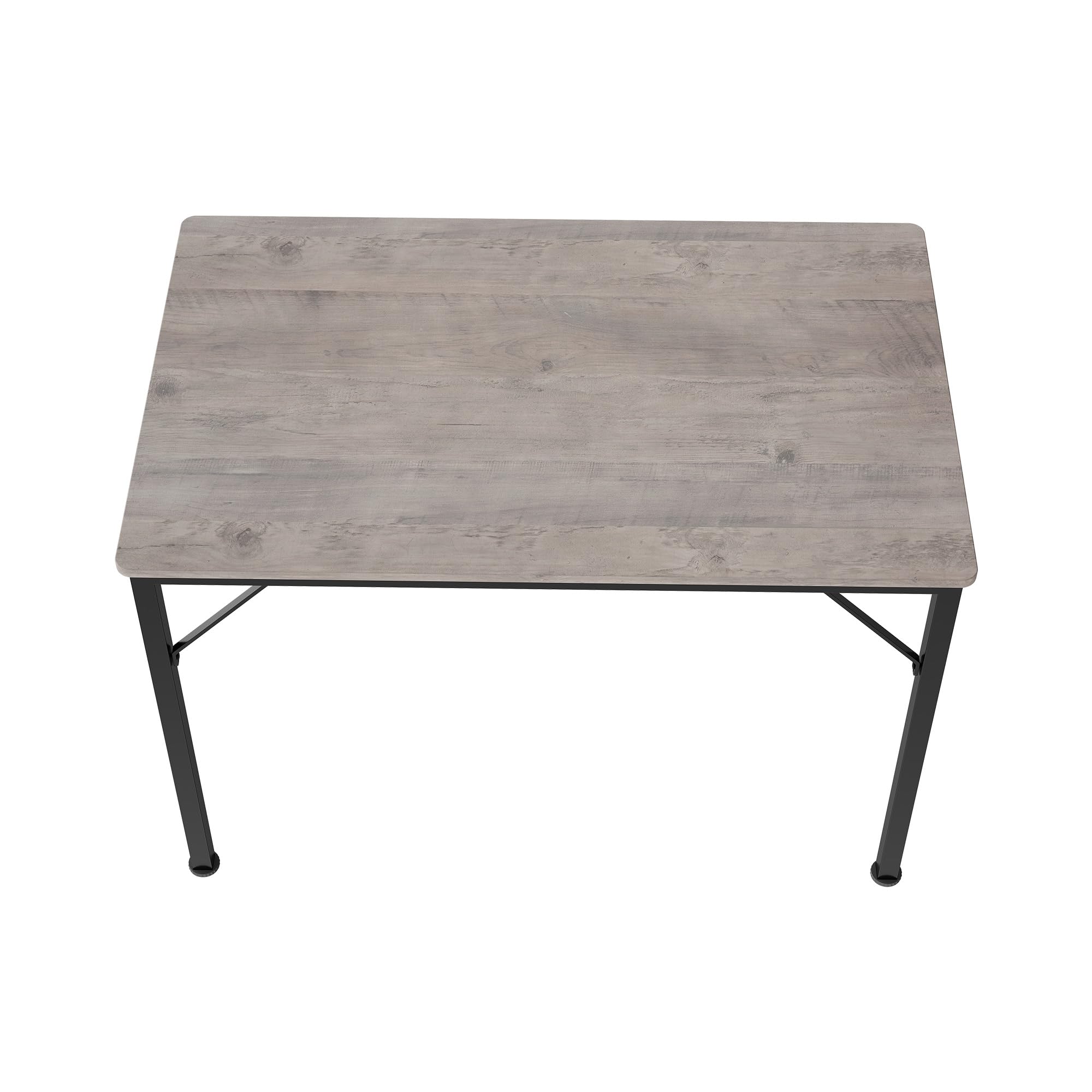 Garvee Esstisch 110 x 70 x 77 cm, Küchentisch Mit Metallgestell Und Holzplatte, Moderner Esszimmertisch Für 4-6 Personen, Verstärkte Stützkonstruktion, Einfache Montage, Stabil