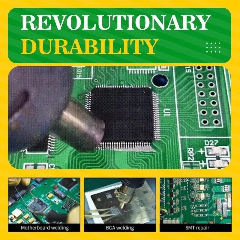 Miniatura 4 de Jeringa BGA de 1.23 oz de pasta de soldadura con plomo Sn63pb37 punto de fusión 361.4 F, para electrónica PCB IC teléfono celular, CPU LED Bga