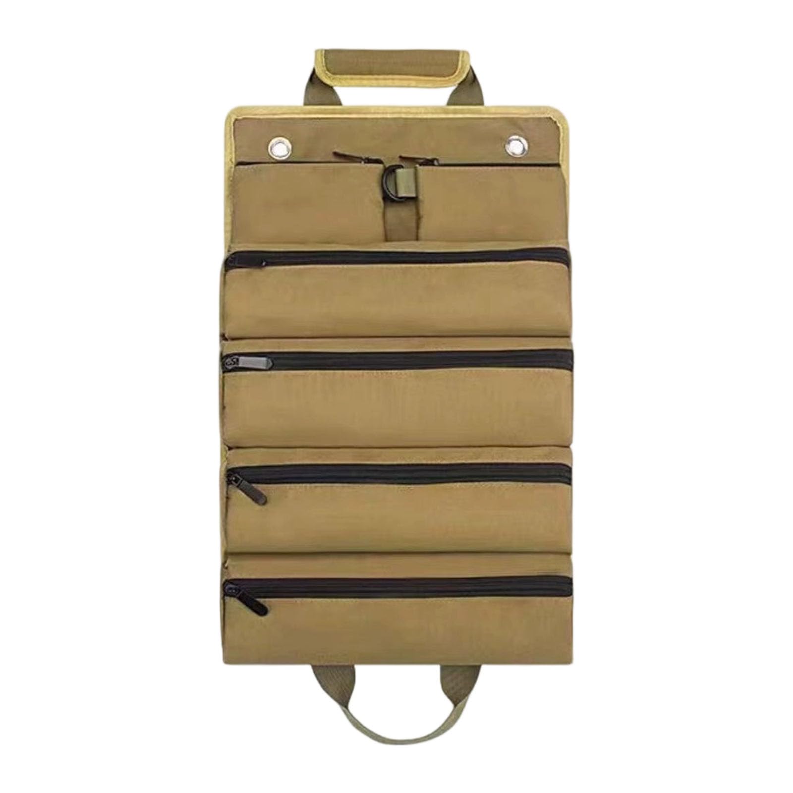 Multipurpose Waterproof Tool Storage Bag Small Rolling Case Thick for Mechanics Electricians & Camping Gear University Storage Bag