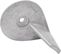 Vista 7 de Fydun Ánodo de lengüeta de ajuste de motor de barco, aleación de aluminio 822157T2 Trim Tab Anode Replacemet para Mariner 25‑50 2 4 tiempos