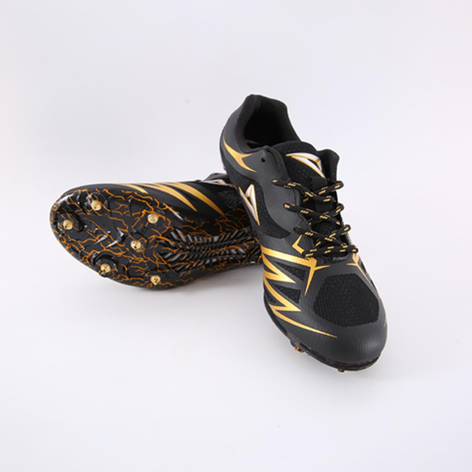 Atletismo con Clavos Zapatillas,Zapatillas Deportivas con Clavos,Zapatillas Clavos Atletismo Mujer,Cuerpo De Zapato CóModo,Leve Y Ligero,Adecuado para Deportes De Atletismo