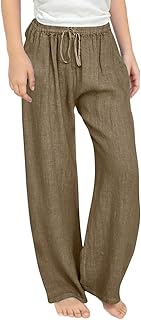 Pantalones cortos para niños, pantalones casuales, pantalones casuales de lino para adolescentes, pantalones ligeros de verano con ajuste holgado, cintura elástica, talla grande, color